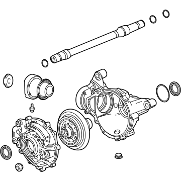 OEM 2022 Cadillac CT5 Carrier Assembly - 84547503