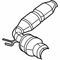 OEM 2010 Dodge Viper Catalytic Converter - 5264998AG