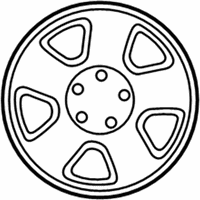 OEM Ford F-150 Heritage Wheel, Alloy - YL1Z1007BA