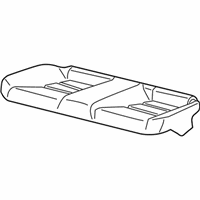 OEM Honda Accord Pad, RR. Seat Cushion - 82137-T3L-A01