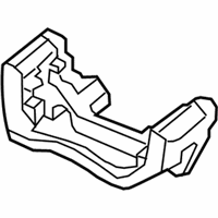 OEM 2009 Saturn Aura Bracket, Rear Brake Caliper - 22705359