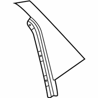 OEM Chrysler APPLIQUE-Rear Door - 68144238AA