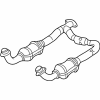 OEM 2002 Chevrolet Avalanche 1500 3Way Catalytic Convertor (W/Exhaust Manifold Pipe) - 15079086