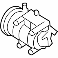 OEM 2012 Hyundai Elantra Compressor Assembly - 97701-2H140