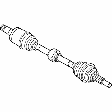 OEM Ford Mustang Mach-E SHAFT - FRONT AXLE - LJ9Z-3B437-A