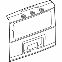 OEM 2005 Hummer H2 Gate, Lift - 10384904