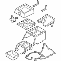 OEM 2008 Dodge Ram 2500 BOX/BIN-Floor - 1ER691J3AA