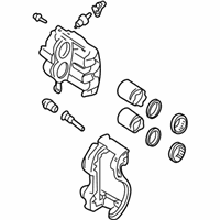 OEM 2003 Nissan Xterra CALIPER Assembly-Front RH, W/O Pads Or SHIMS - 41001-EK00A