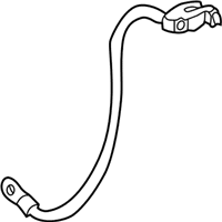 OEM 1995 BMW 325i Negative Battery Cable - 12-42-1-732-227