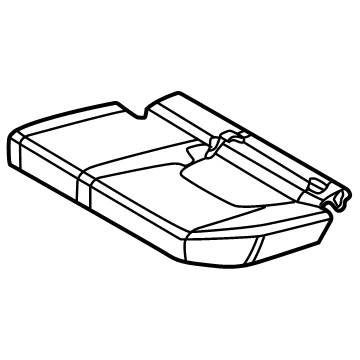 OEM Kia Carnival PAD ASSY-3RD CUSHION - 89A15R0060