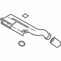 OEM 2003 Kia Spectra Duct Assembly-Front ESH Air - 0K2NA1320X