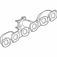 OEM 2010 BMW 760Li Exhaust Manifold - 11627561574