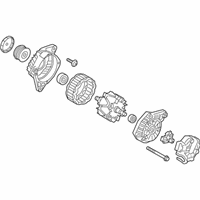 OEM 2019 Hyundai Veloster Alternator Assembly - 37300-2E350