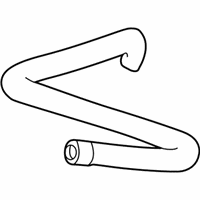 OEM 1998 BMW 540i Radiator And Engine Return Hose - 64-21-8-391-013