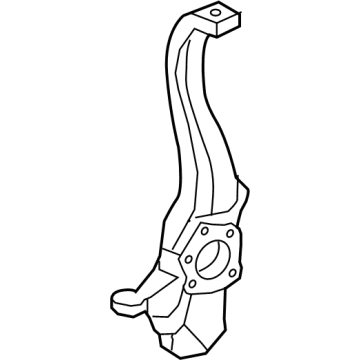 OEM BMW 540i Left Carrier - 31-20-6-884-383