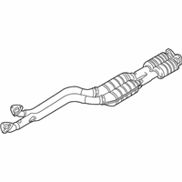 OEM 1998 BMW Z3 Catalytic Converter - 18-30-1-406-604