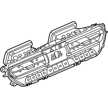 OEM BMW AIR CONDITIONING CONTROL - 64-11-9-855-405