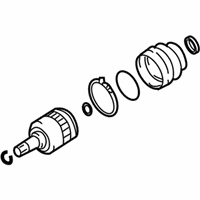 OEM 2013 Hyundai Tucson Joint Kit-Rear Axle Differential Side - 49505-2SA60