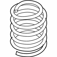 OEM Chevrolet Aveo Coil Spring - 96653237