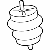 OEM 2010 Nissan 370Z Insulator-Engine Mounting, Front - 11220-1EA0A