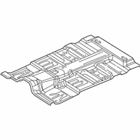 OEM 2004 Dodge Dakota Panel-Center Floor - 55257447AD