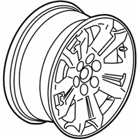 OEM 2019 Chevrolet Colorado Wheel Rim-Frt & Rr - 84524007