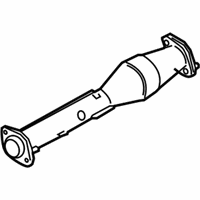 OEM 2009 Nissan Pathfinder Exhaust Tube Assembly, Front - 20010-ZS00A