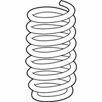 OEM 2016 BMW 435i xDrive Rear Coil Spring - 33-53-6-851-933