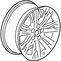 OEM 2019 Cadillac XTS Wheel, Alloy - 23372449