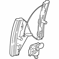 OEM 2012 Lincoln MKS Window Regulator - 8A5Z-5423209-B