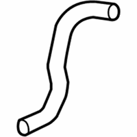 OEM Lexus IS250 Hose, Radiator, NO.2 - 16572-31251