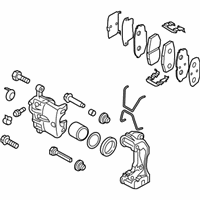 OEM 2018 Hyundai Elantra Brake Assembly-Front, RH - 58130-F3000