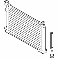 OEM 2020 Lexus UX250h CONDENSER Assembly, Supp - 884A0-76010