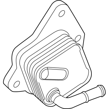 OEM Lexus COOLER ASSY, OIL - 15710-25040