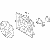 OEM 2015 Hyundai Veloster Blower Assembly - 25380-2V700