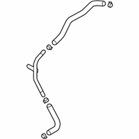 OEM 2019 Hyundai Kona Electric Hose Assembly-RADAATOR, LWR - 25415-K4000