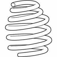 OEM Chevrolet Cruze Limited Front Coil Spring - 23447480