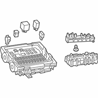 OEM Cadillac CT6 Fuse & Relay Box - 84422385