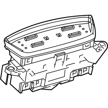 OEM Toyota Seat Heat Switch - 84752-48060