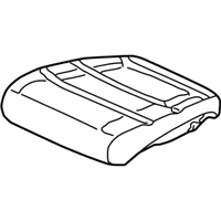 OEM 1999 Honda Odyssey Pad & Frame, Right Front Seat Cushion - 81132-S0X-A01
