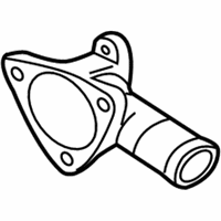 OEM 2004 Dodge Stratus Fitting-Inlet Water Hose - MD346116