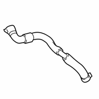 OEM Ford Fusion Upper Hose - HP5Z-8260-B