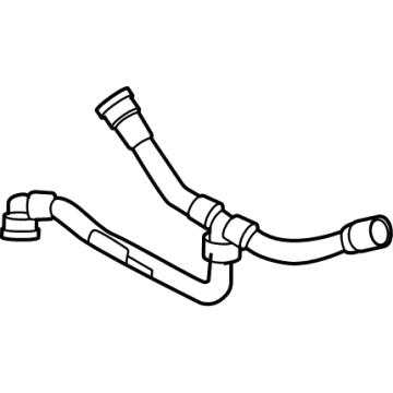 OEM 2021 BMW X6 HOSE ELECTRIC COOLANT PUMP - 17-12-8-071-763