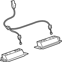 OEM Lexus Lamp Assy, License Plate - 81270-60440