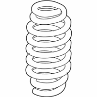 OEM BMW 1 Series M Rear Coil Spring - 33-53-6-772-440