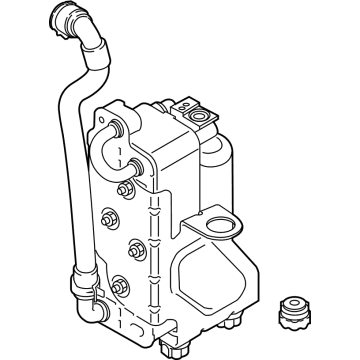 OEM BMW X5 CONDENSER AIR CONDITIONING W - 64-53-6-847-990