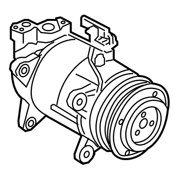 OEM 2020 BMW M235i xDrive Gran Coupe RP A/C COMPRESSOR WITH MAGNE - 64-52-7-948-797