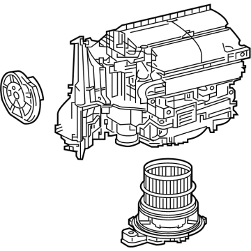 OEM 2020 Toyota Avalon Case Assembly - 87130-06410