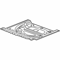 OEM 2017 Buick Envision Rear Floor Pan - 84208549