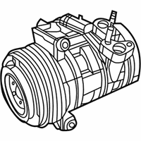 OEM 2017 Jeep Compass COMPRESSO-Air Conditioning - 68284438AA